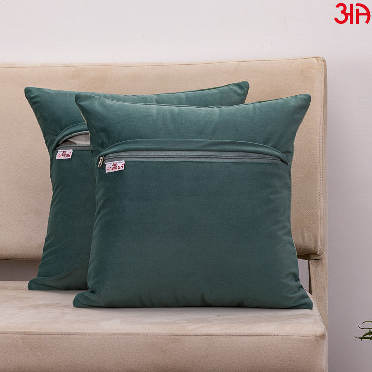 teal green abstract cushion4