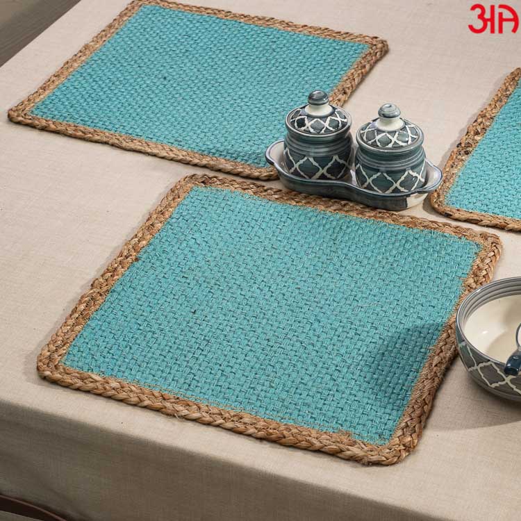 aqua jute choti table mat square2