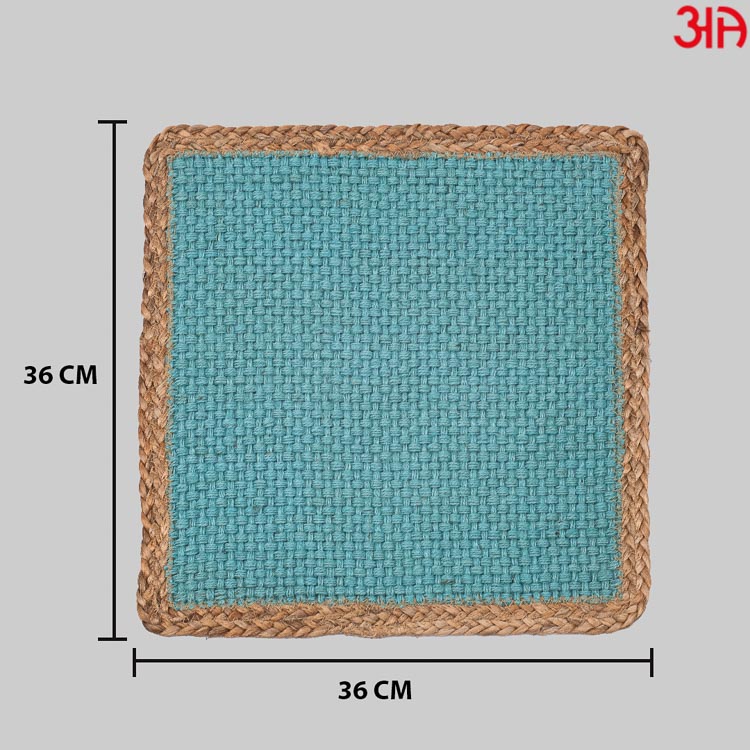 aqua jute choti table mat square4