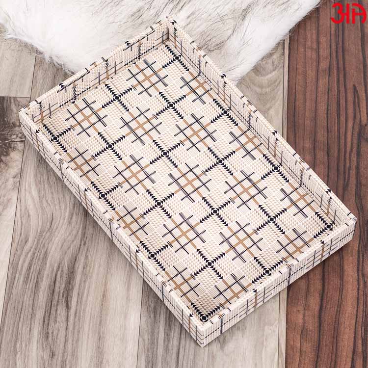 Beige Multi Purpose Tray (28x18x4)-CM