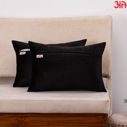 black paisley design cushion4
