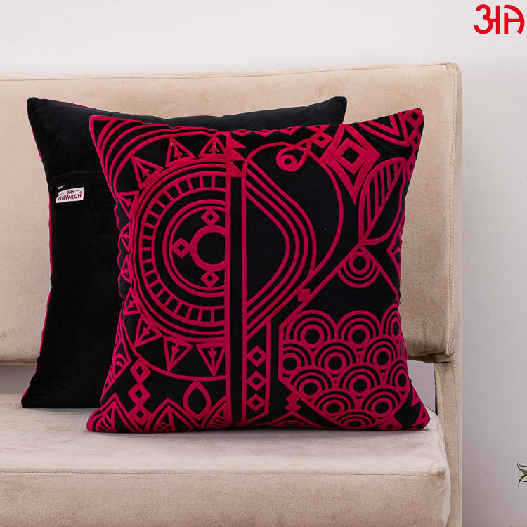 Chic Abstract Bird Cushion Cover