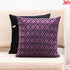 black purple velvet designer cushion covers
