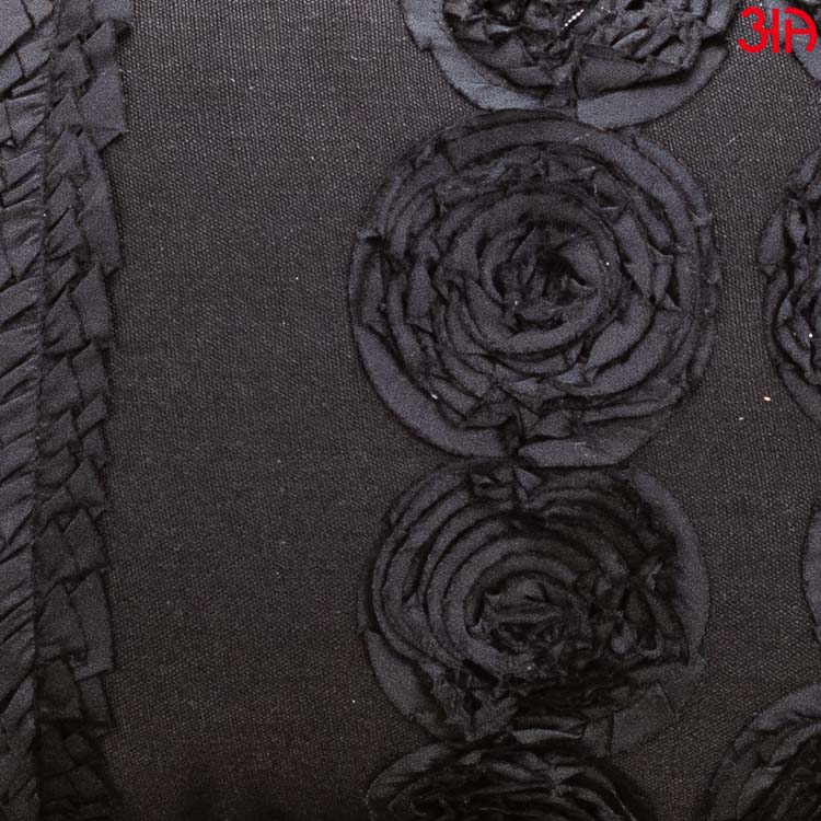 black taffeta cushion cover3