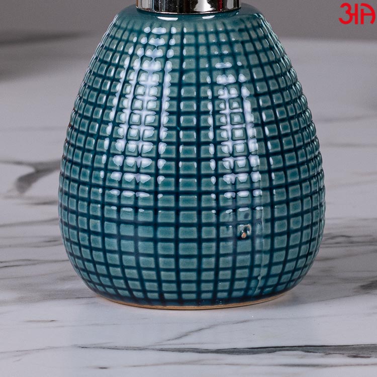 blue ceramic soap dispenser3