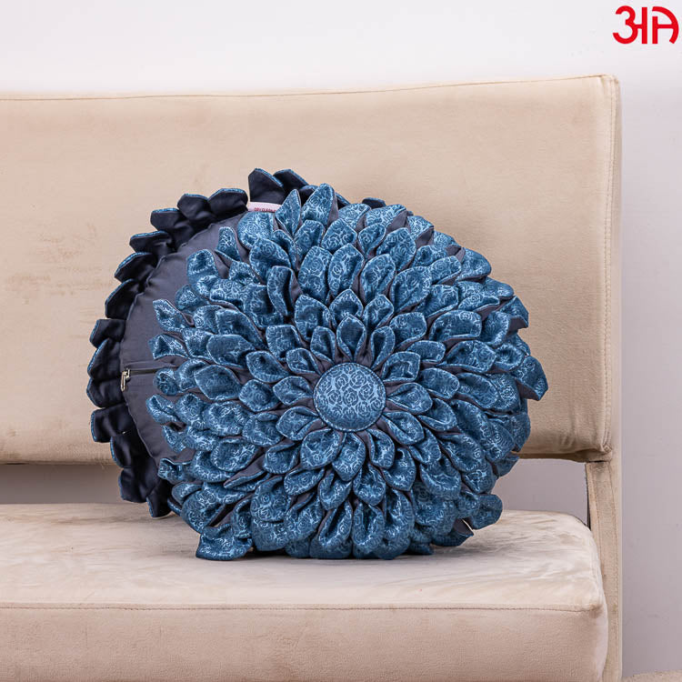 blue china sunflower cushions