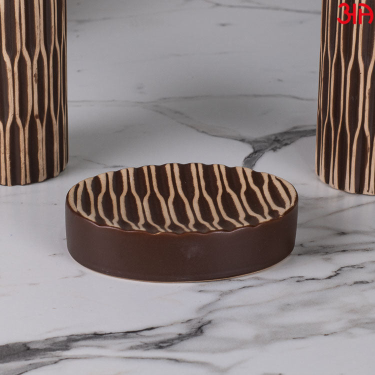 brown ceramic soap dispenser4