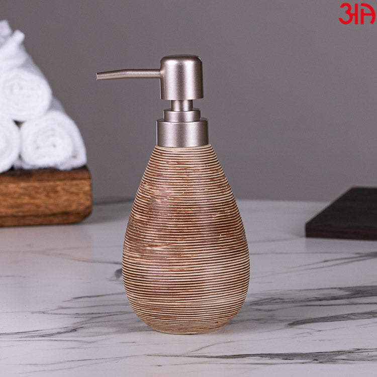 pottery design brown ceramic dispenser2