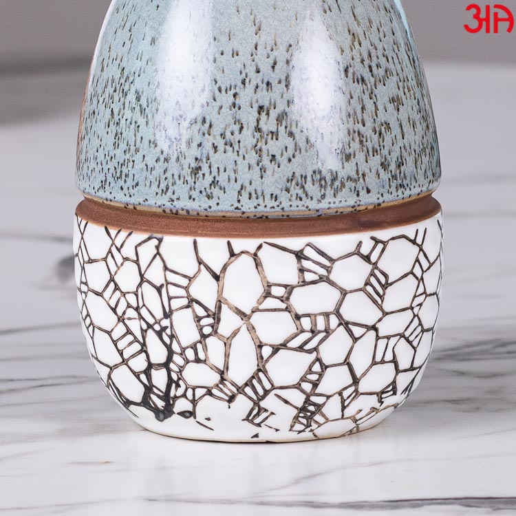 grey ceramic oval soap dispenser3