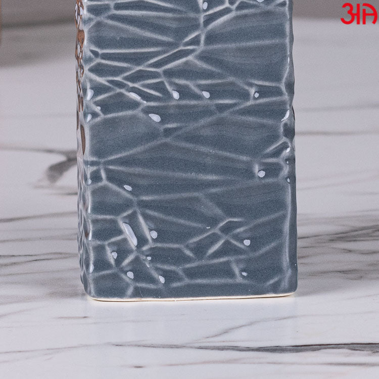 grey ceramic soap dispenser with pump3