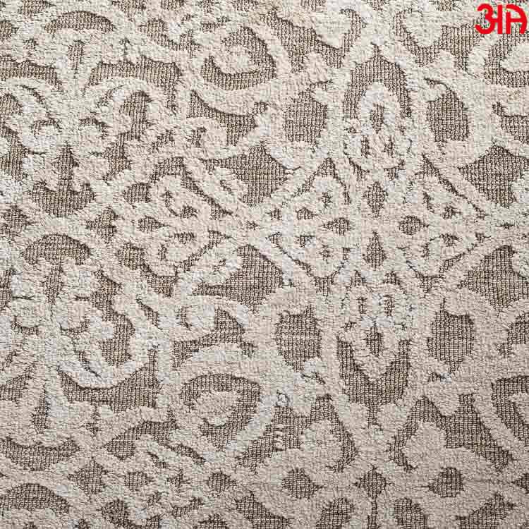 Woolen Embossed Contemporary Design Carpet for Living