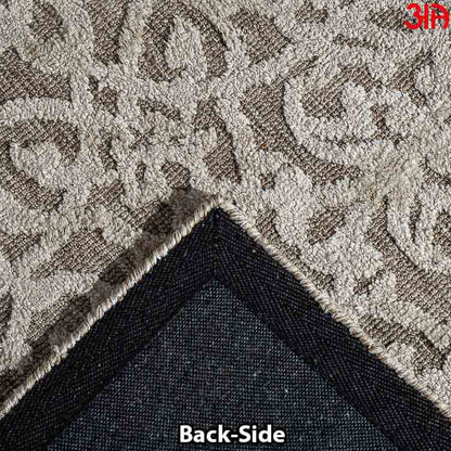 Woolen Embossed Contemporary Design Carpet for Living