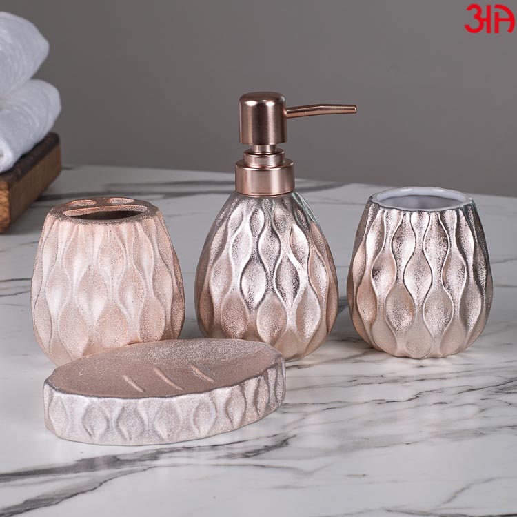 copper ceramic soap dispenser