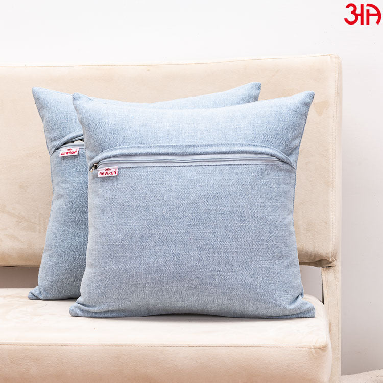 blue cotton jute cushion cover4