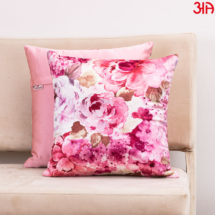 ROSE flower printed cushion covers