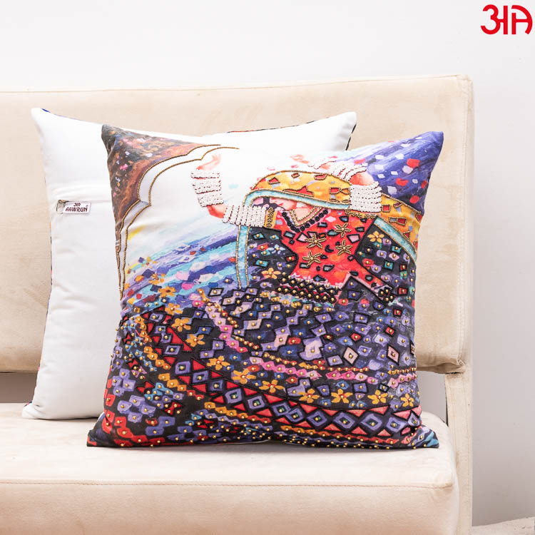 ghoomar design cushion