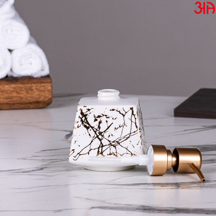 white ceramic soap dispenser1