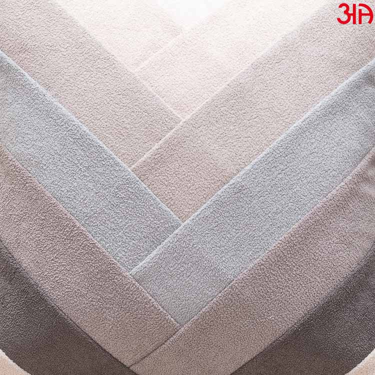 grey v stripe cushion cover3