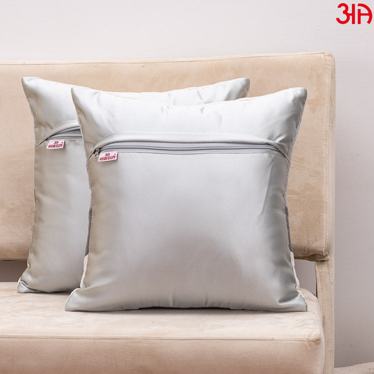 grey v stripe cushion cover4