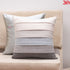 grey h-stripe cushion