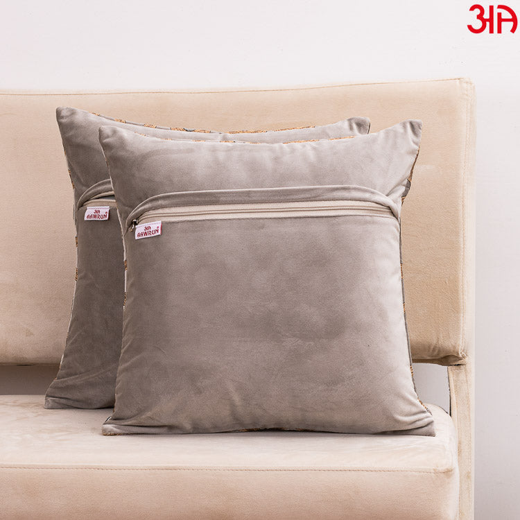 grey velvet emboss cushions4