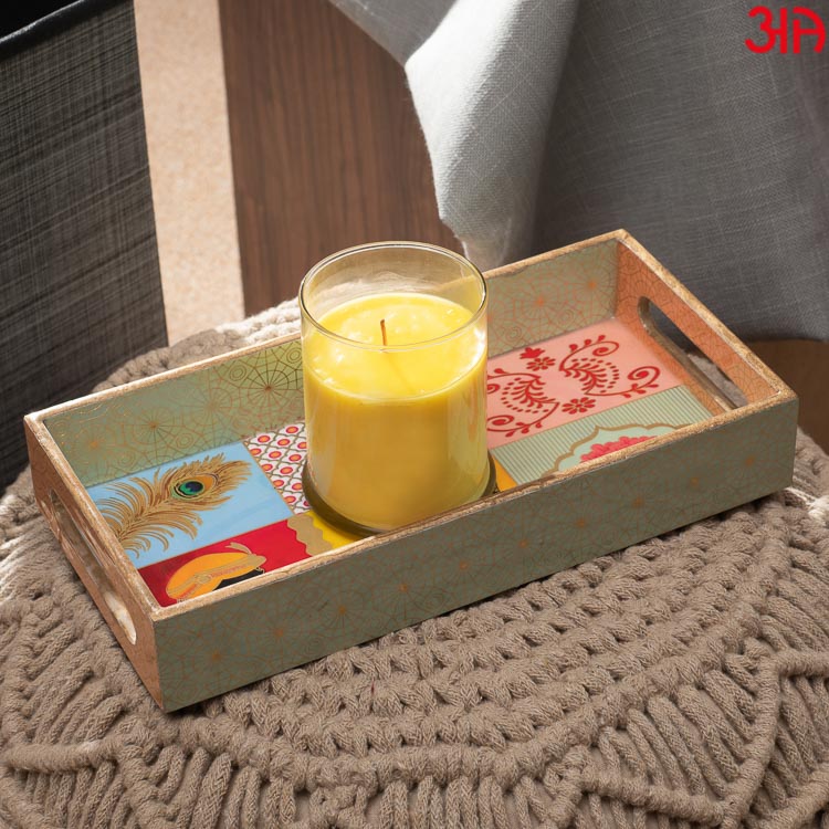 indian traditional design serving tray2