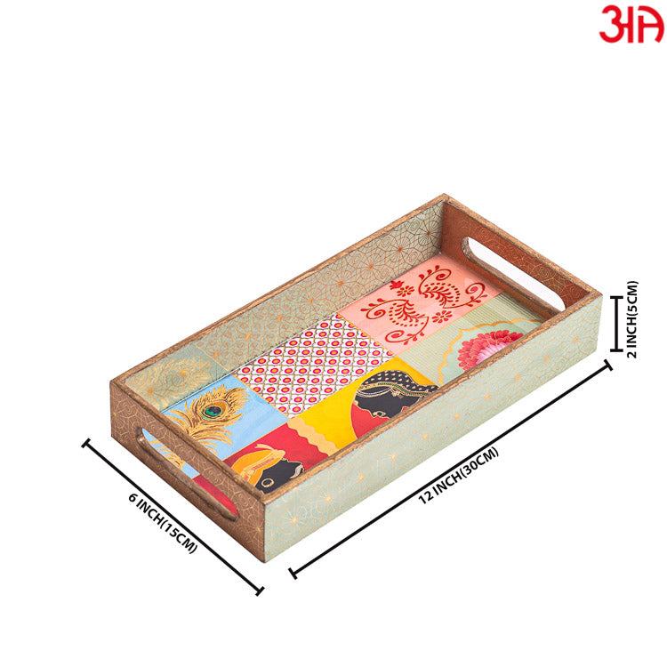 indian traditional design serving tray4