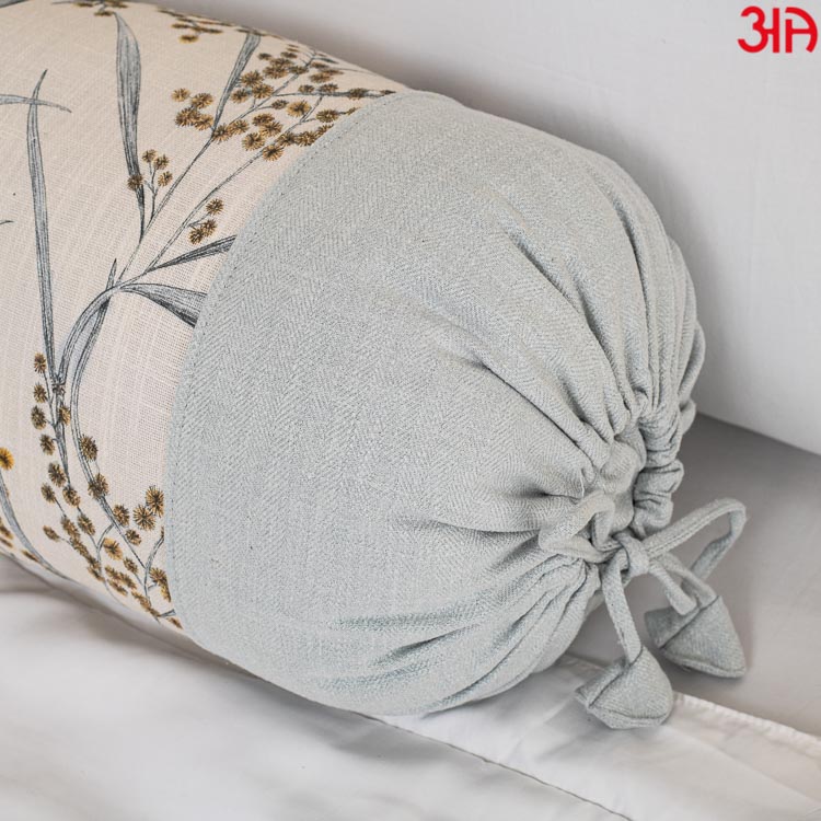 Chic Digital Printed Cotton Bolster Cover (16x32)-Inch