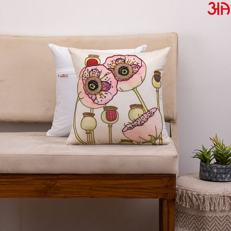 lotus design cushion cover2