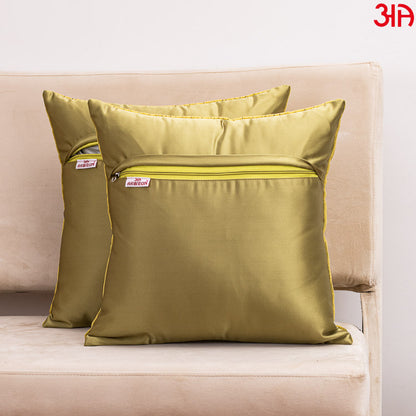 green textured cushion cover4