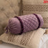 mauve bolster cover velvet