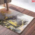 mixed color abstract design carpet