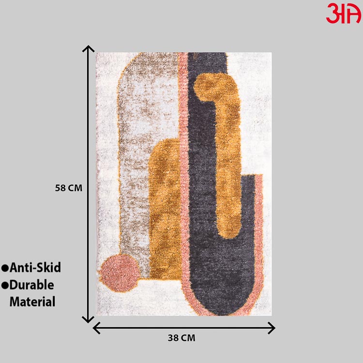 High Absorbent Micro Printed Soft Door Mat2