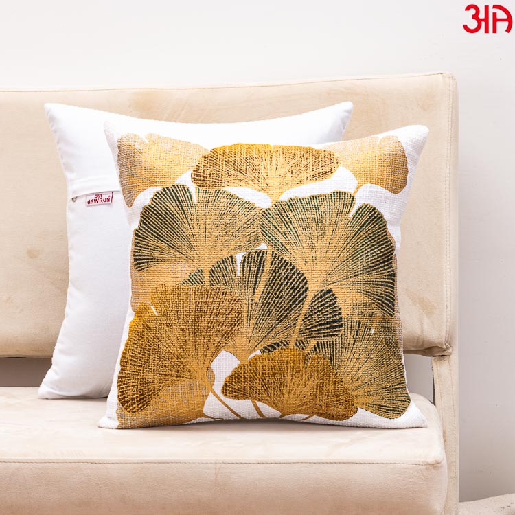 Ginkgo Printed Cushion Cover for sofa