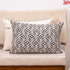 off white jute cotton cushions