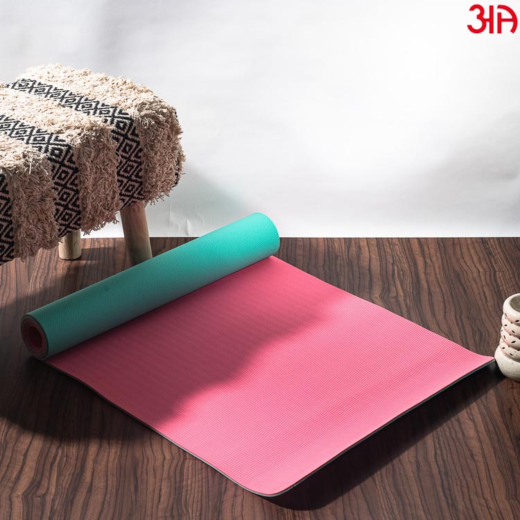 pink aqua yoga mat