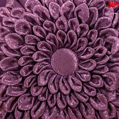 purple china sunflower cushions3
