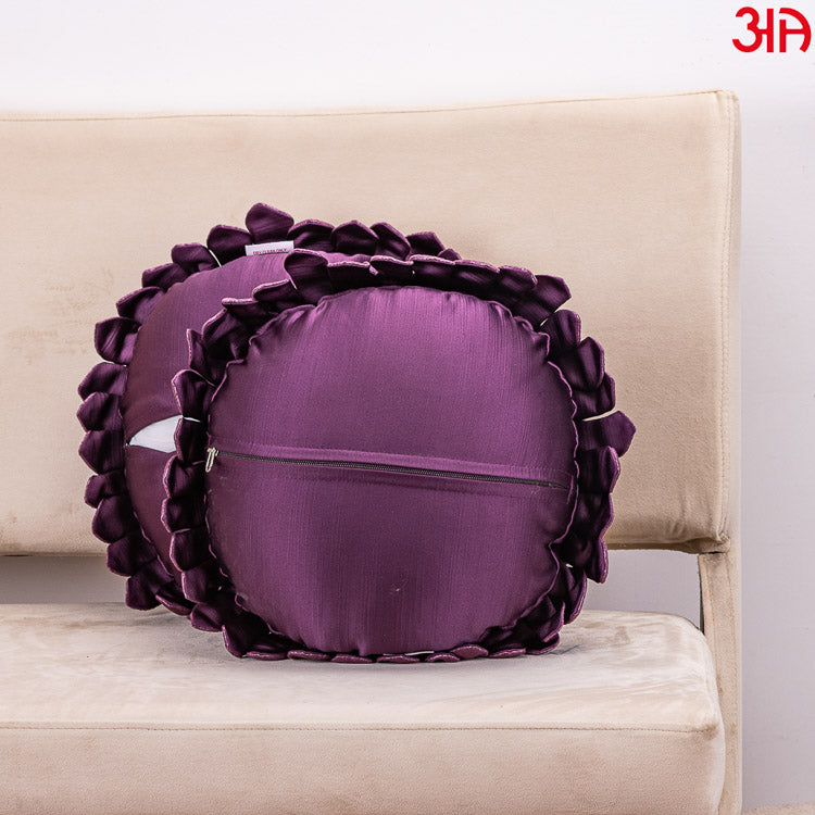 purple china sunflower cushions4