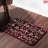 purple gold abstract doormat1