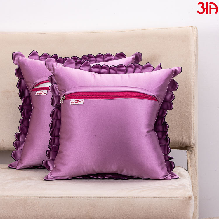 purple sunflower cushion cover4
