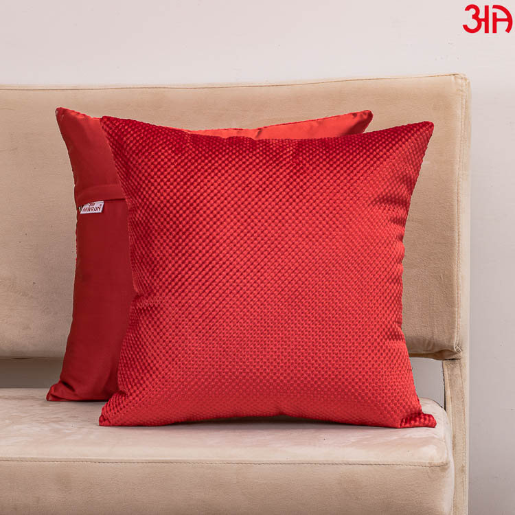 Red Tiny Dots Cushion covers