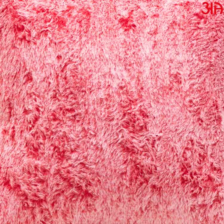 brown fur cushion cover red3