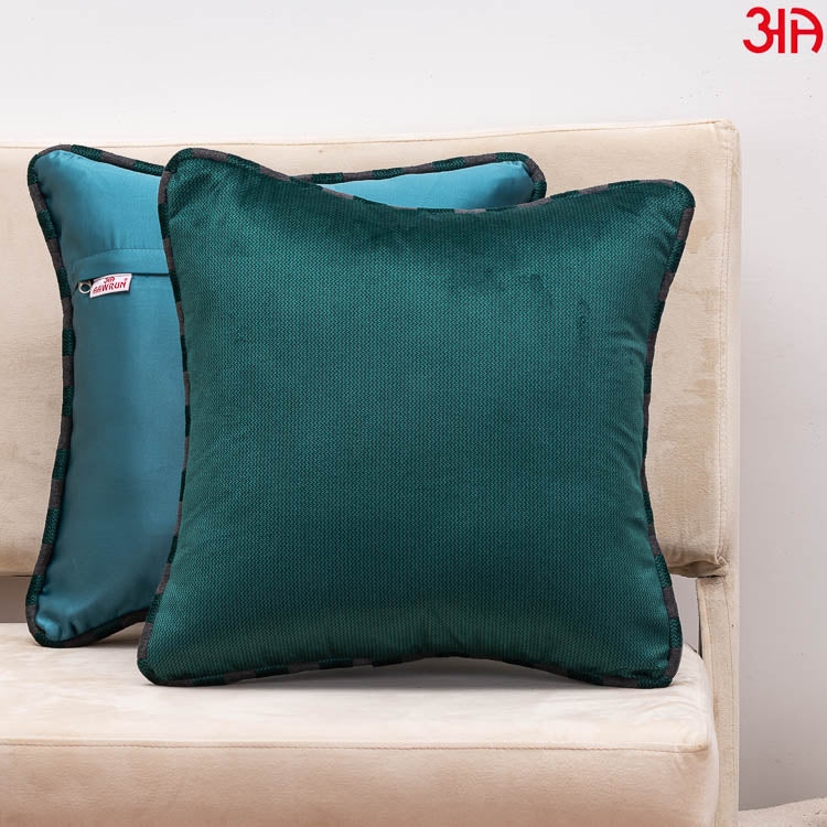 green velvet cushion cover1