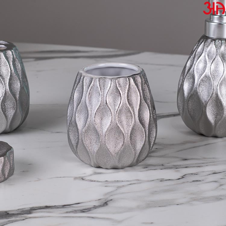 silver ceramic soap dispenser6