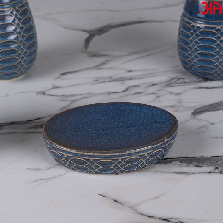 blue ceramic bathroom set3