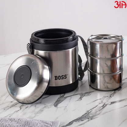 Stainless Steel Lunch Box with Bottle