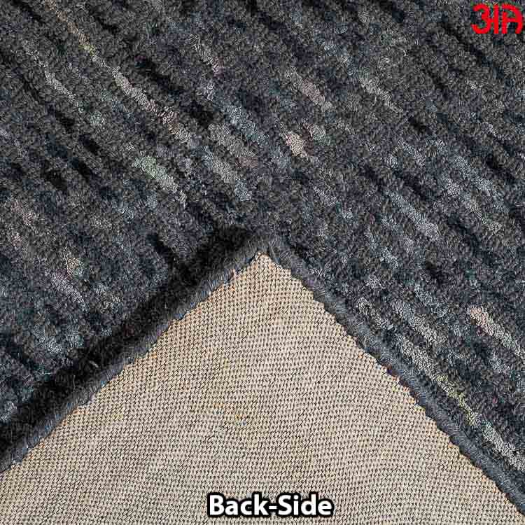 Grey textured jute carpet4