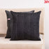 black textured cushion cover