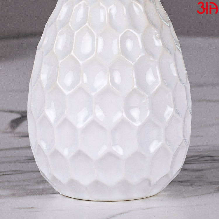 white hexagon cut soap dispenser3