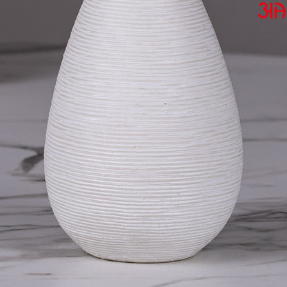 white pottery design brown ceramic dispenser2